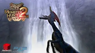 Monster Hunter 2 (Dos) Mobile Gameplay - Aethersx2/Nethersx2
