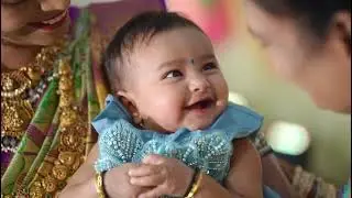 Ma chitti thalli namakaranam..!! #namingceremony #namakaranam #barasala #itsagirl #dadtobe #momtobe