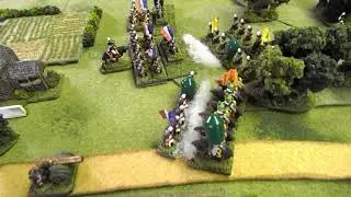 Quatre Bras Using La Petite Armee Rules and 10mm Miniatures, Turn 6 to the End