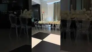 Modern Black & White Wedding | Royal Luxury Events
