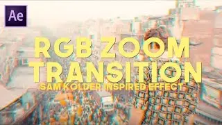 RGB Warp Zoom Transition (Sam Kolder, Matt Komo, Nainoa Langer Effect)
