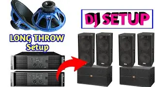 3000watt double bass djsetup| djsetup| 2bass and 4 top setup priceDescription