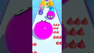 Ball run merge 2048 🟤 Ball run Gameplay (Android, iOS #33) 🔴