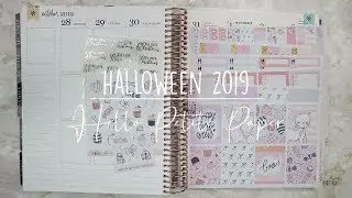 Memory Plan with me | Halloween 2019 || Hello Petite Paper