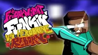 Friday Night Funkin':VS. Herobrine REBORN FULL WEEK| No Escape