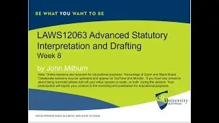 LAWS12063_08_2019 Advanced Statutory Interpretation by John Milburn.