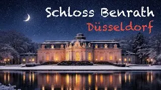 2025-01-28 D&uuml;sseldorf, Schloss Benrath am Abend