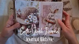 ➡️ 6 | Junk Journaling on Easter Monday | Easter Collage | Easter Scrapbooking | Easter Junk Journal