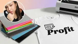 WORK WITH ME! 😊 PRINTING T-SHIRTS WITH HEAT TRANSFER VINYL
