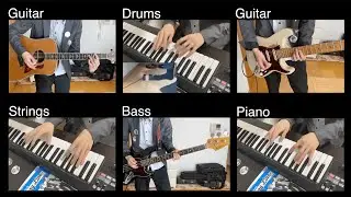 【ARGONAVIS from BanG Dream】Starry Line /Argonavis(アルゴナビス)【ギター、ベース、ドラム、ピアノ、キーボード】