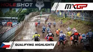 MX2 & MXGP Qualifying Highlights | 2025 MXGP of Czech Republic