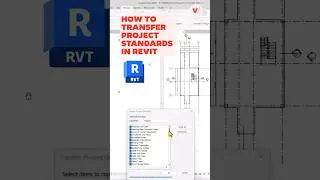 How to Transfer Standards Between Revit Files: Step-by-Step Tutorial #revit #design #architecture