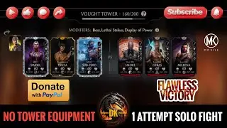 Vought Tower 160 & Reward 🎮 Mortal Kombat Mobile▫️MK Mobile▫️MKM #mortalkombatmobile #mkmobile #mkm