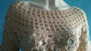 Vestito all'uncinetto