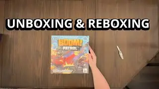 Boom Patrol - Board Game Unboxing & Reboxing - What's in the Box?