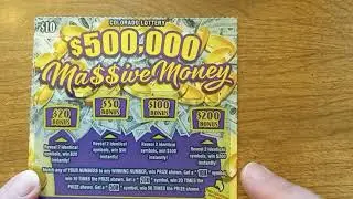 Colorado scratch off cards. 2-$10 & 5-$1 cards for you to enjoy.