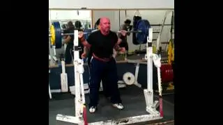 Larry Maile's last squat for USAPL Raw Nationals