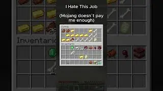 MOJANG doesn&acute;t Pay Me Enough...  #minecraft #easyhouse #minecraftbuilding #mctutorial #memes #shorts