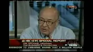 Report on Tim Russert's Death