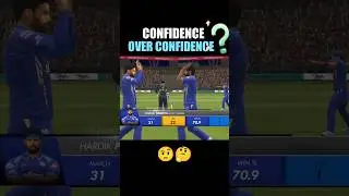 🤔 Самоуверенный Хардик Пандья одержал ПОСЛЕДНЮЮ победу в Real Cricket 24 | mi против gt в rc24 #s...