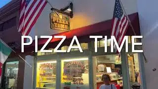 Trying the 2nd Best pizza in America at Pizza Time St. Augustine Florida, Is it good? Trip Advisor