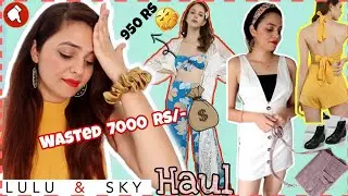 *Huge* LULU &  SKY Haul 2021| Try-on Haul |Worst Experience ever😡 ||Vanya Mishra