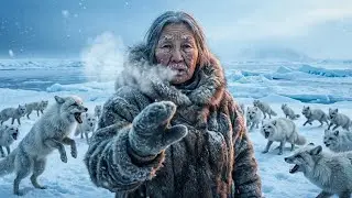 78-Year-Old Mute Grandmother vs 1,200 Starving Arctic Foxes at -73&deg;C  Ice Arctic Grit 