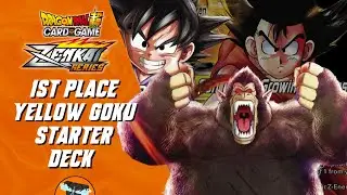 Benjamin's 1st Place Reboot Goku Starter Deck - Store Championship | DBSCCG | Most-Excellent Gaming