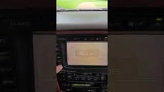 Lexus LX470 touchscreen functions