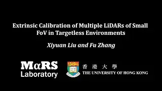 Extrinsic Calibration of Multiple LiDARs of Small FoV in Targetless Environments