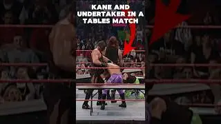 Brothers of Destruction in a TABLES match #wwe #wrestling #shorts