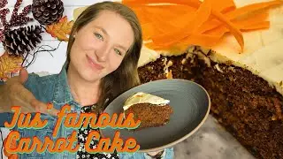 Ju's CARROT CAKE 🥕| A Canadian Classic 🍁| Perfect BIRTHDAY CAKE| Moist, balanced and not too sweet