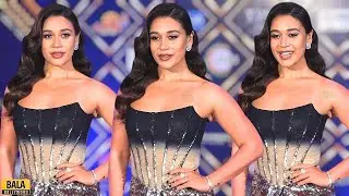 Krishna Shroff Slays in Stunning Black at Iconic Gold Awards 2025