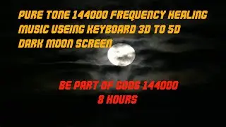 pore tone 144000 frequency healing music using keyboard 3d to 5d