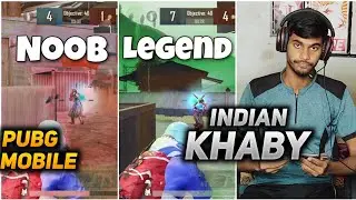 Noob Vs Legend Ft. Indian Khaby Lame 😂 | Crazy Pubg Mobile Player Roasted By SyFeR | Peak And fire 💥