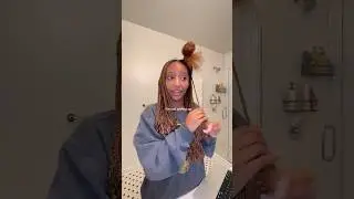 taking out my braids&hellip; #hairstyle #hairtransformation #gingerhair #copperhair