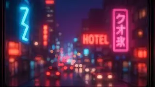 🪟🌈 창문에 비친 네온