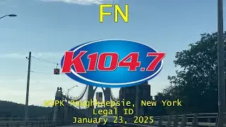 K104 | WSPK Poughkeepsie, New York Legal ID (1/23/2025)