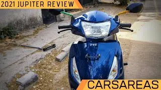 NEW TVS JUPITER BS VI (2021) / Most Practical Scooter of it's Segment. LATEST REVIEW... CARSAREAS