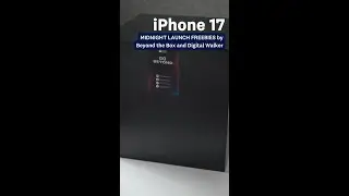 iPhone 17 Midnight Launch Freebies by Digital Walker!