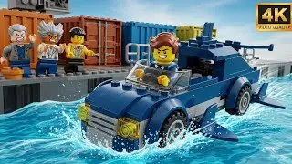 The LEGO City Spy Car That Turns into a Submarine! 🚗🌊🚤