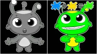 ¡Aprende a MEZCLAR COLORES! 🌈 | Ciencia para Niños + Aventura de Sirenas | Groovy El Marciano