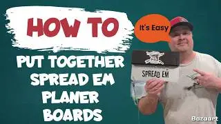 HOW TO PUT TOGETHER SPREAD EM PLANER BOARDS #planerboards #catfishing #bluecatfish #bigcatfish