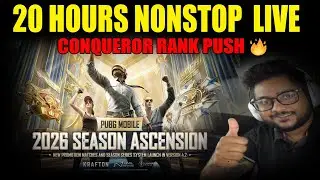 Conqueror දැන් HARD 😤 | NEW RANK SYSTEM | 20 HOURS QUEROR RANK PUSH 🔥