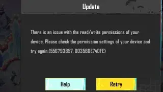 There is an issue with the read/write permissions of your device.Please check the permission setting