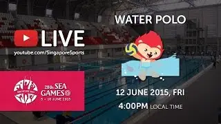 Waterpolo Women Singapore vs Malaysia (Day 7) | 28th SEA Games Singapore 2015