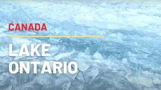 Lake Ontario Winter Frozen Ice Canada