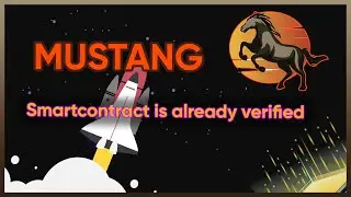 СЛЕДУЮЩИЙ САФЕМУН? 100X ТОКЕН? MUSTANG TOKEN CRYPTO | MUSTANG NFT!