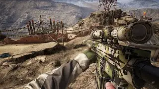 Ghost Recon Wildlands Ela Gameplay w/ First  Person Mod