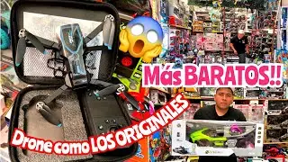 NUEVA JUGUETERIA 😱 TEPITO 😱Carros de control remoto CON CÁMARA 🤩 Dron como  ORIGINAL 😱  Pero+ BARATO